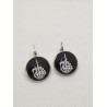 Boucles d'oreilles Dormeuse Fuck 4