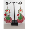 Boucles d'oreilles Fraise 34