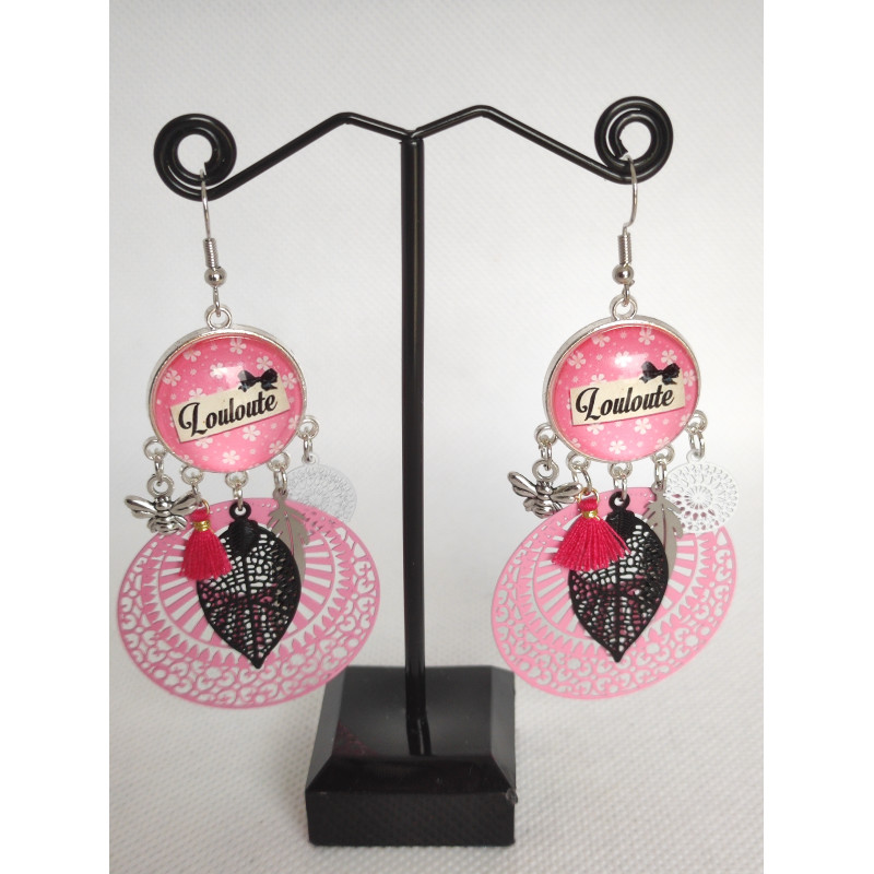 Boucles d'oreilles Louloute 1