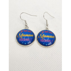 Boucles d'oreilles Petite Maman 1