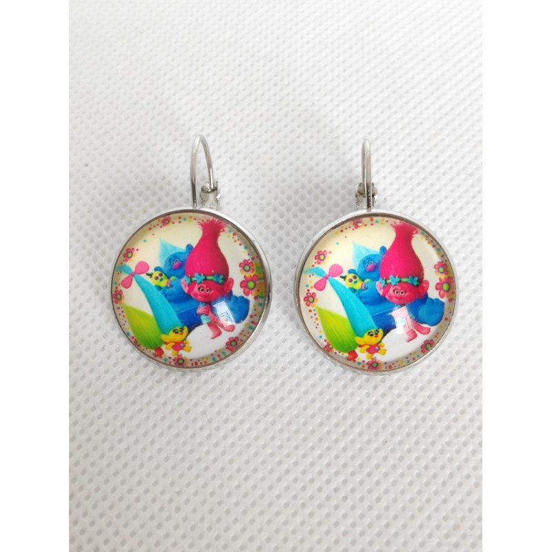 Boucles d'oreilles Dormeuse Trolls 4