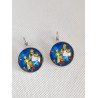 Boucles d'oreilles dormeuse Simpson 2