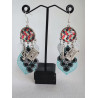 Boucles d'oreilles Design Musique