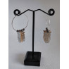 Boucles d'oreilles Créoles 3 Hiboux 2