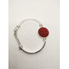 Bracelet Noel Strass Rouge